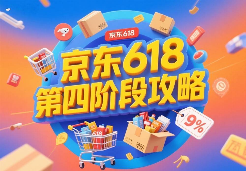 2025京东618红包活动第四波从明天10点开始！京东618红包口令攻略！